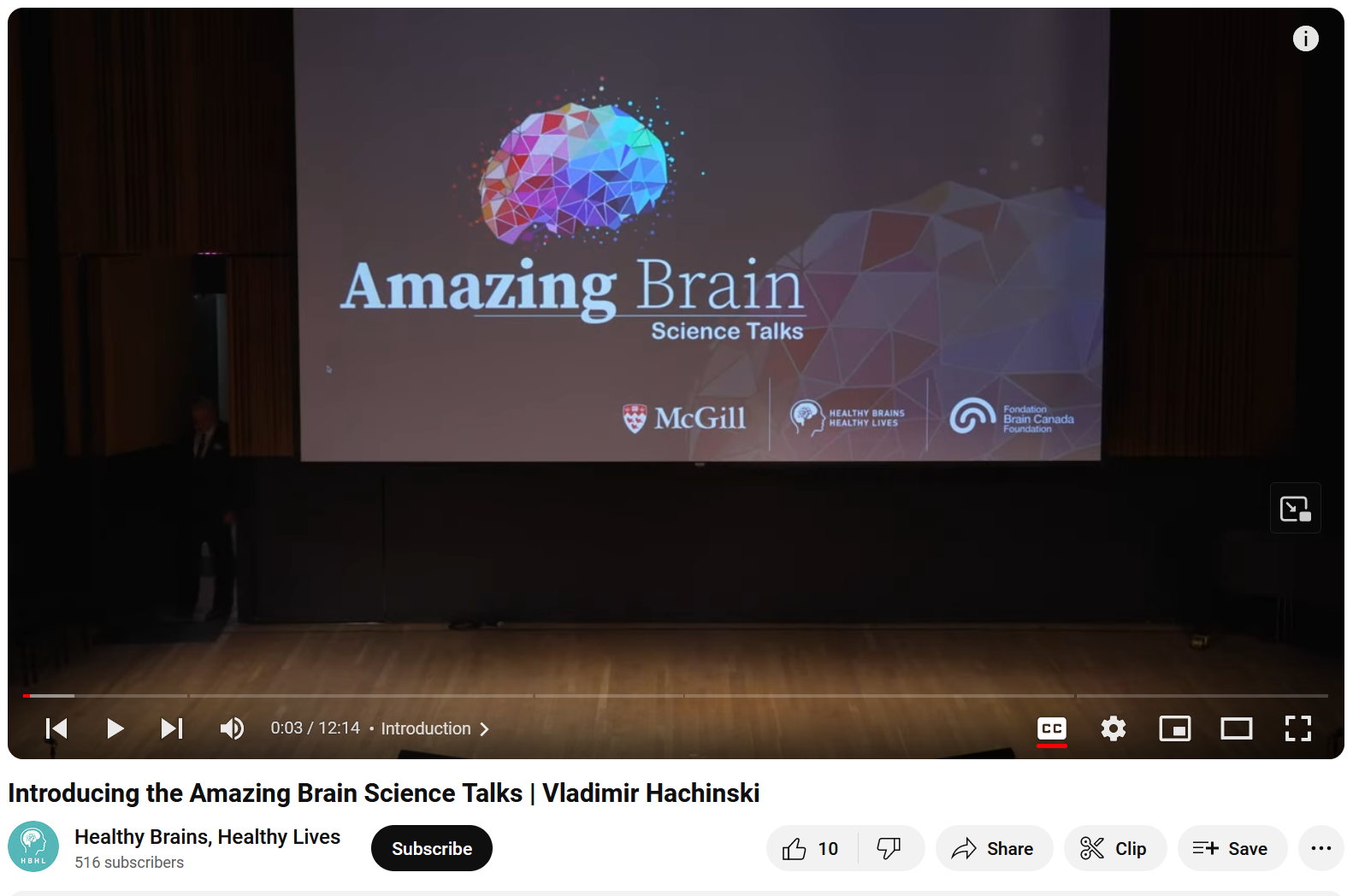 Amazing Brain Science Talks